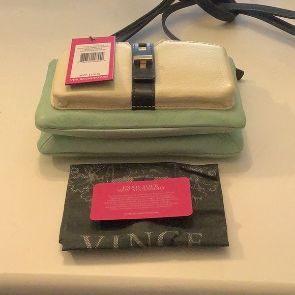 NWT Vince Camuto adorable leather crossbody. - Picture 2 of 6